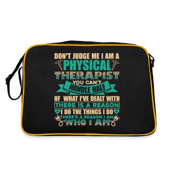 Physical Therapist I'm A Physical Therapist - Retro Bag - black/gold - Back