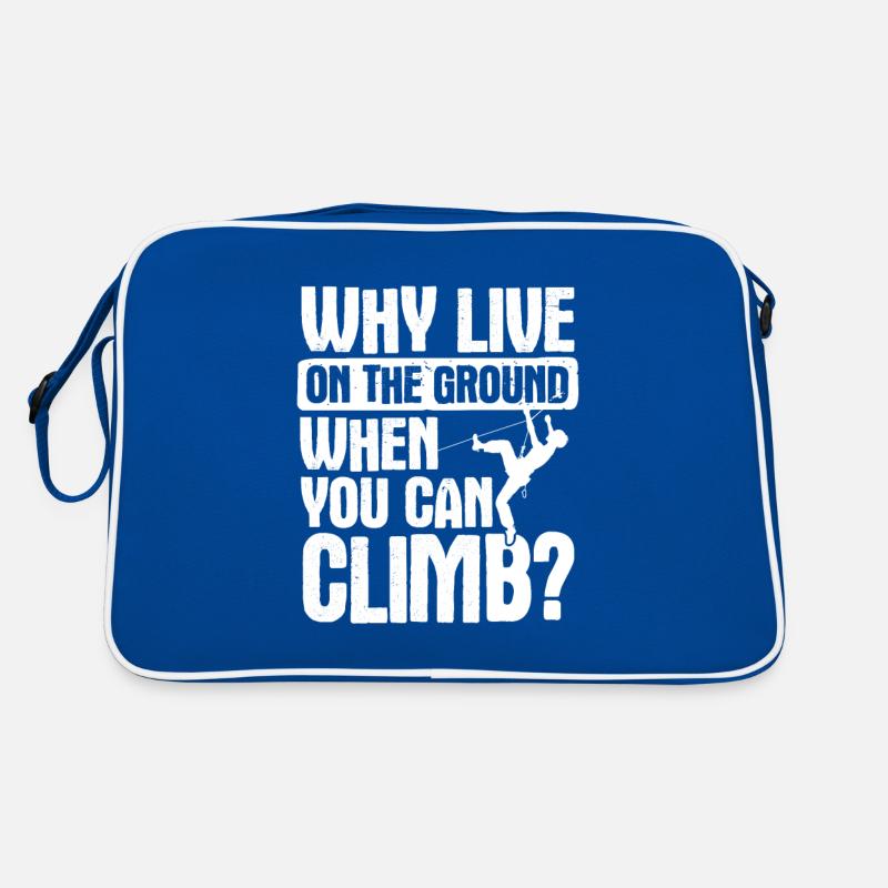Klettern Bouldern Retro Tasche
