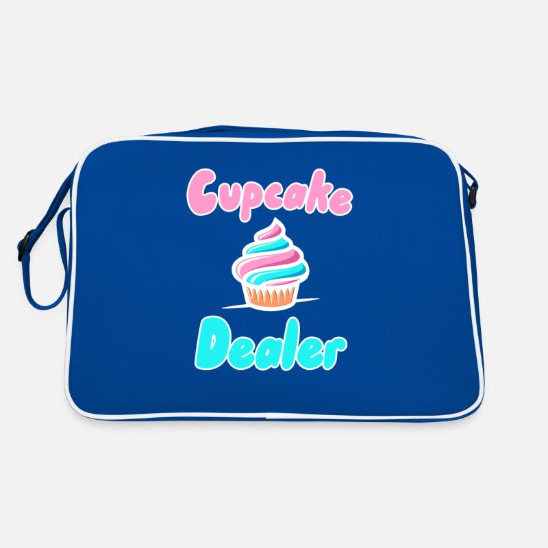 Cupcake-Händler Retro Tasche