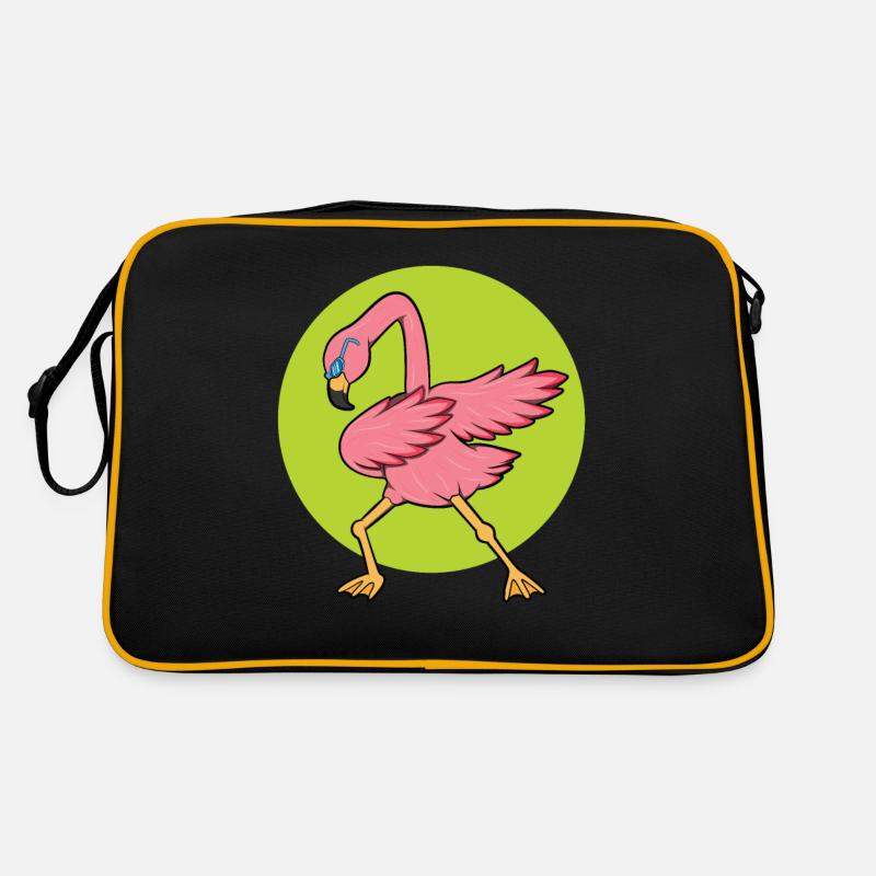 Flamingo Funny Party Gift Retro Bag