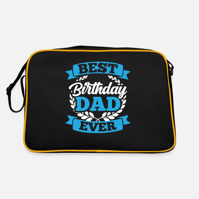 Best Birthday Daddy Party Daddy Dad Retro Bag