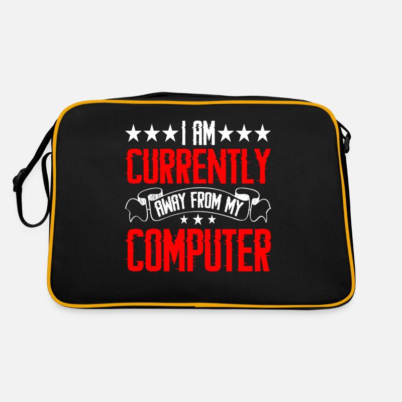 I Am Currently Away From My Computer 2 Retro Bag