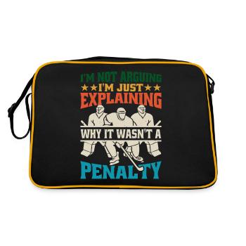 J’explique juste pourquoi ce n’était pas une pénalité 2 - Sac Retro - noir/or - Dos
