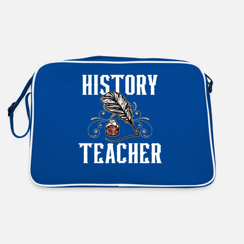 Professeur d’histoire, enseignant, historien, historien Sac Retro
