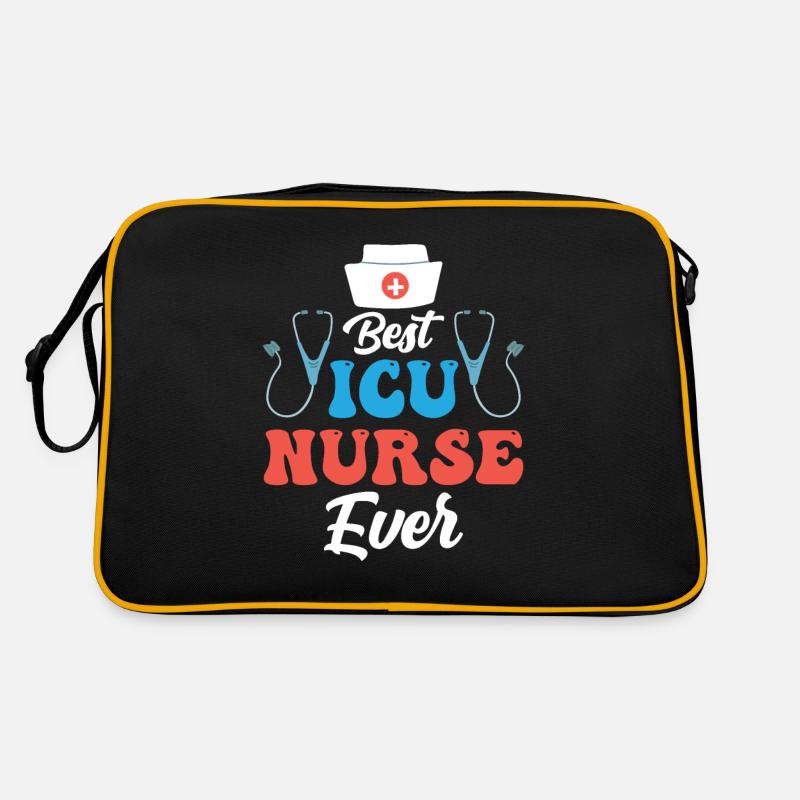 Best Intensive Care Nurse Ever Retro Bag