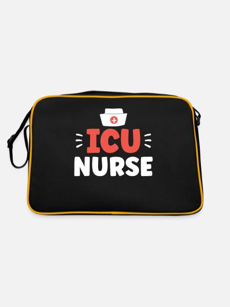 Intensive Care Nurse Intensive Care - Retro Bag - black/gold - Back