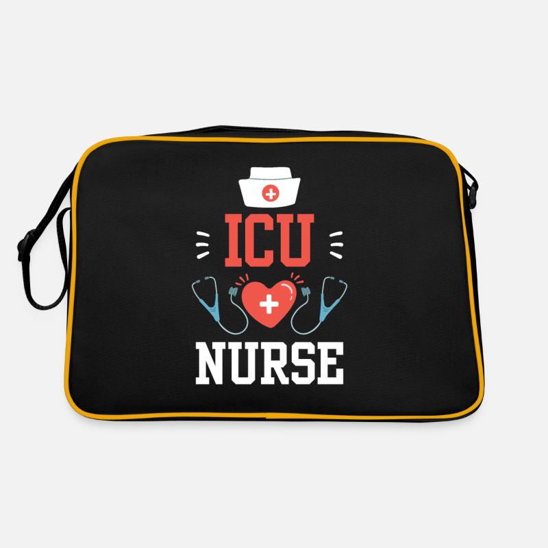 Infirmière en soins intensifs Soins intensifs Soins intensifs Sac Retro