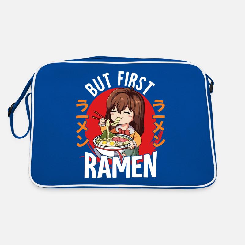 But First Ramen Retro Tasche