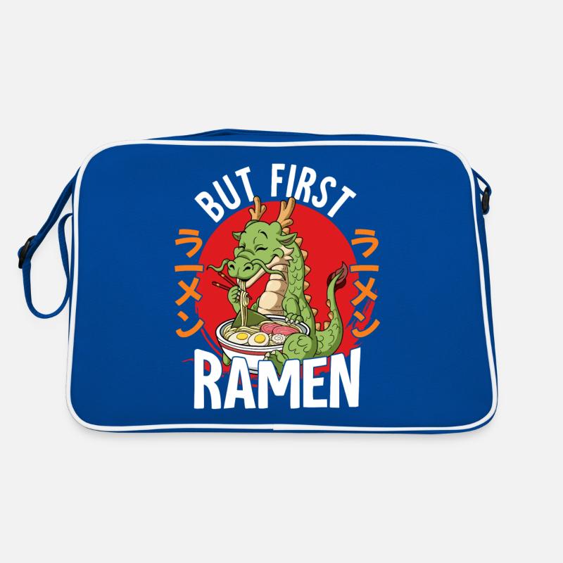 But First Ramen Retro Tasche