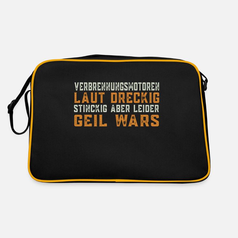 KFZ Mechaniker Auto Mechatroniker KFZ Schrauber Retro Tasche