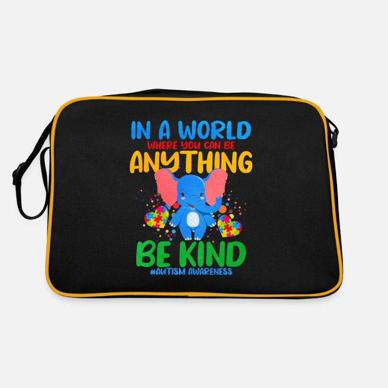 Autism Autism Gift Retro Bag