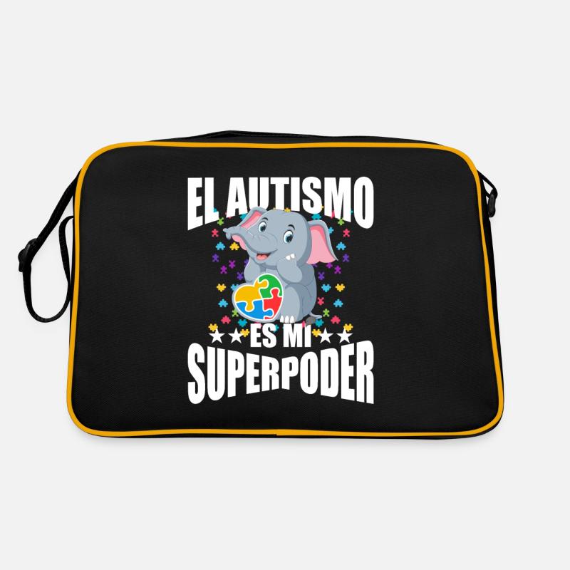 Cadeau autisme autisme Sac Retro