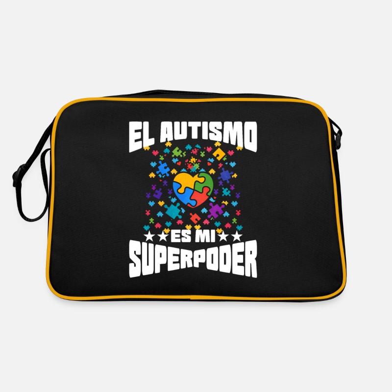 Cadeau autisme autisme Sac Retro