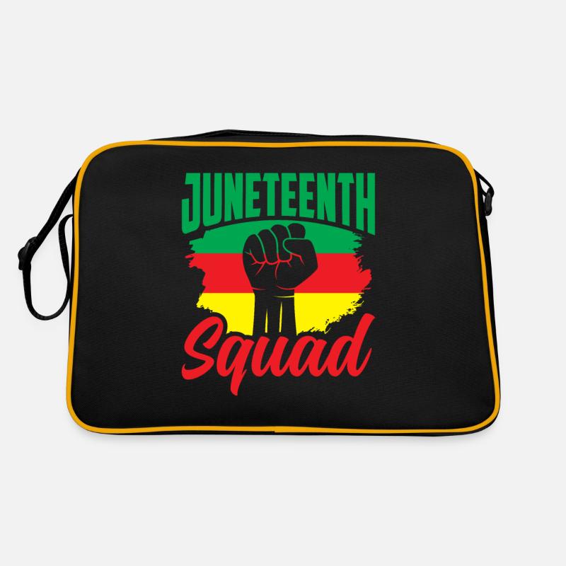 Juneteenth Team Black 1865 African American Retro Tasche