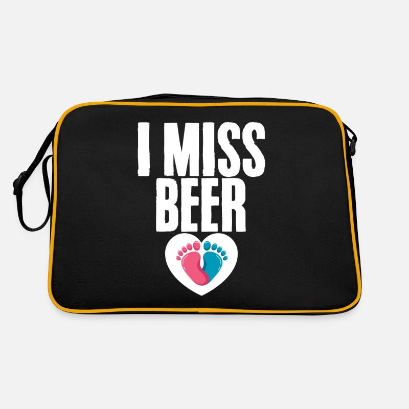 La bière me manque 2 Sac Retro