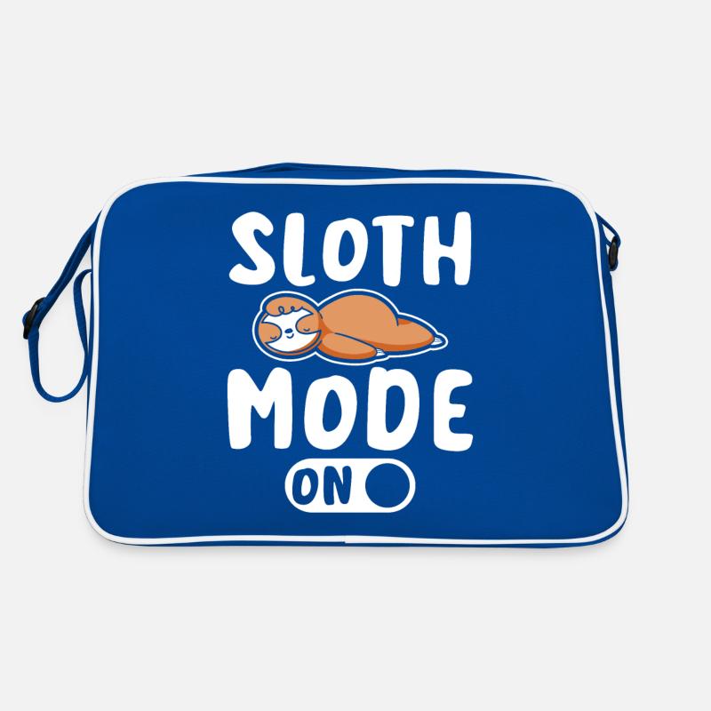 Sloth mode on Retro Tasche