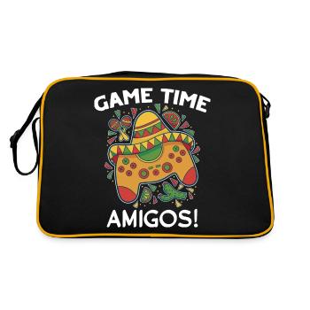 Cinco de Mayo Joystick - Retro Bag - black/gold - Back