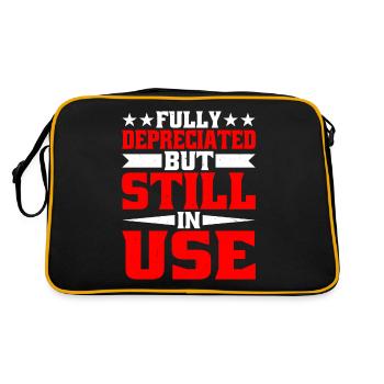 Fully Depreciated But Still In Use 5 - Retro Bag - black/gold - Back