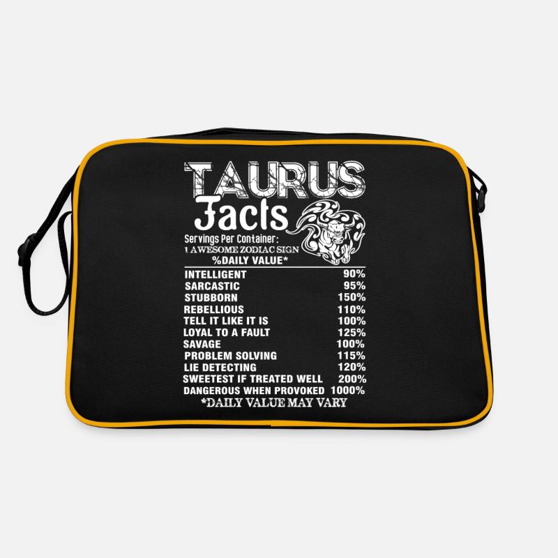 Taurus Taurus Facts Retro Bag