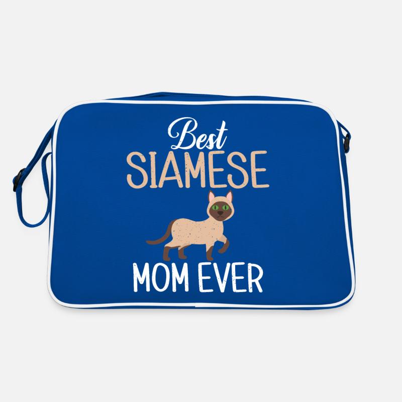 Cadeaux de chat siamois Sac Retro