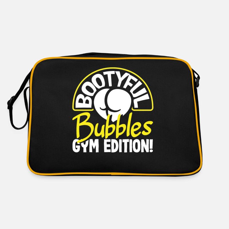 Bootyful Bubbles Gym Edition Retro Tasche