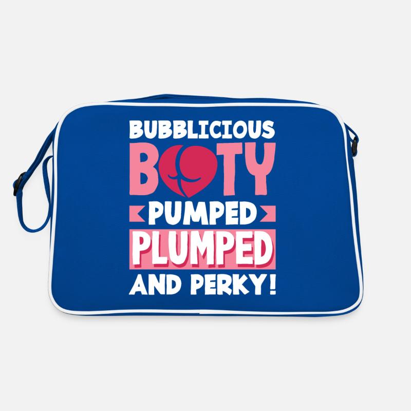 Bubblicious Booty: Pumped, Plumped, and Perky Retro Tasche