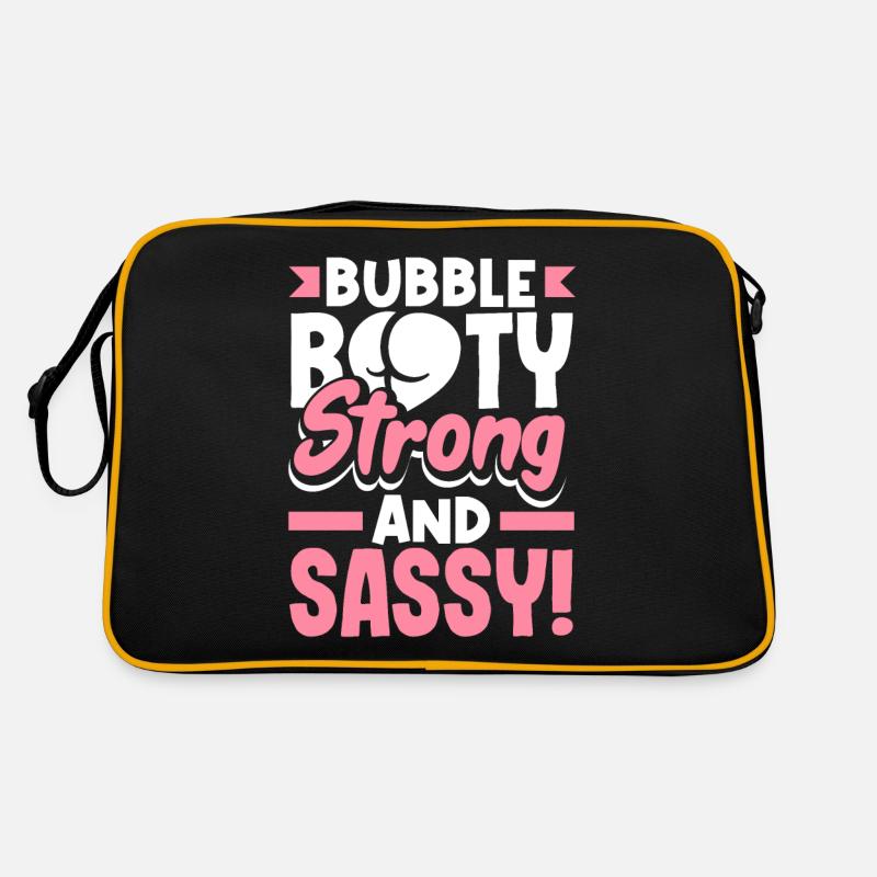 Bubble Booty, Strong and Sassy Retro Tasche
