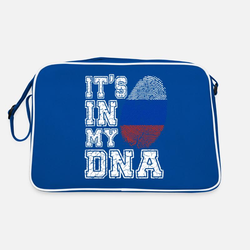 C’est dans mon ADN Russie Cadeau russe patriotique Sac Retro