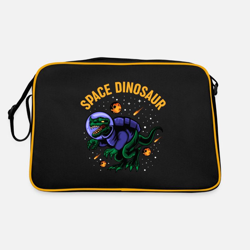 Space Dinosaur Space Exploration Meteorite Fans Retro Bag