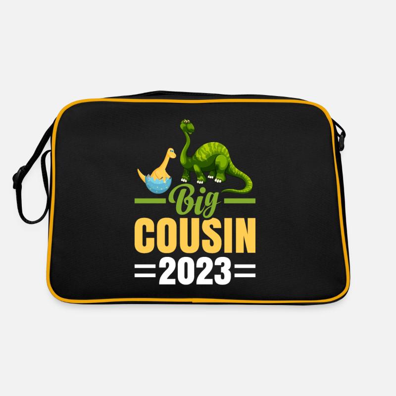 Dinosaure Din Big Cousin 2023 Saurus Gift Sac Retro