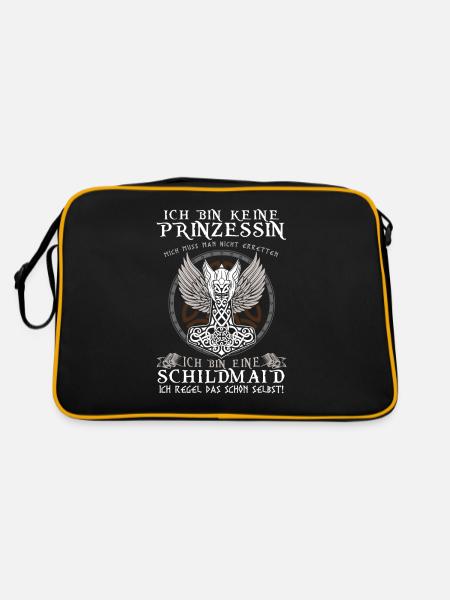 front 77131662293365696 - Retro Tasche - Schwarz/Gold - Hinten