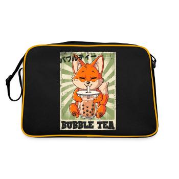 Boba Tea Fox Bubble Tea - Sac Retro - noir/or - Dos