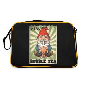 Boba Tea Gnome Bubble Tea - Sac Retro - noir/or - Dos