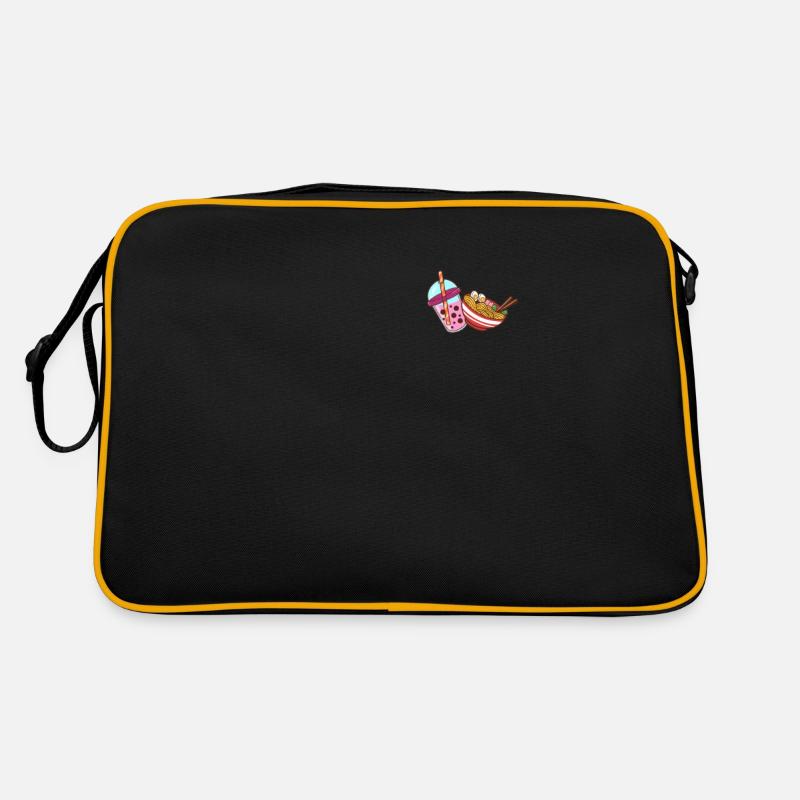 Bubble Tea et cadre Sac Retro