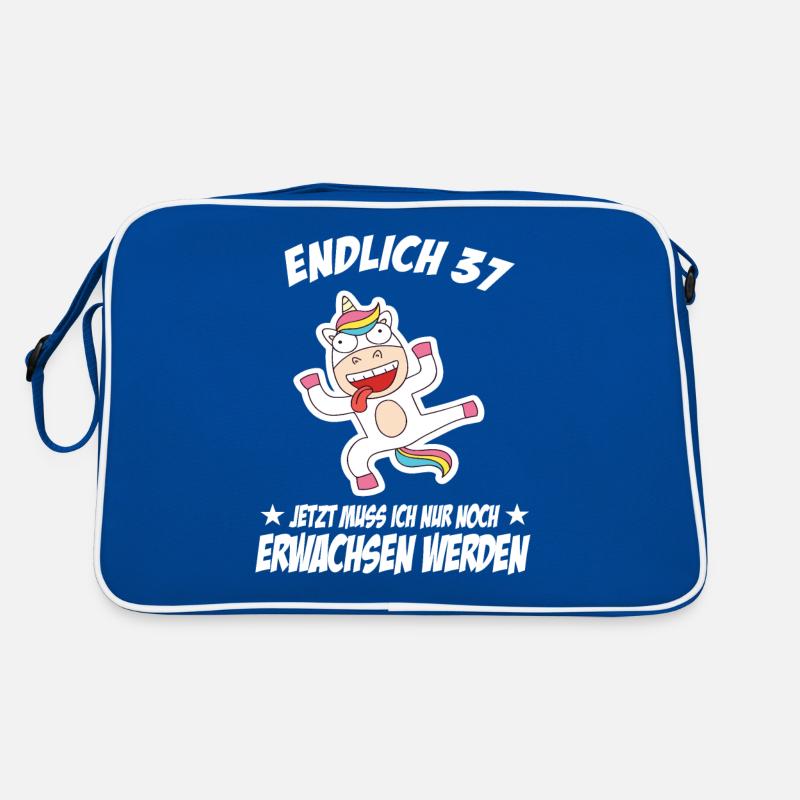 37 Geburtstag Positive Sprüche Zum 37 geburtstag Retro Tasche