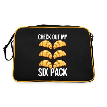 Découvrez mon pack de six - Sac Retro - noir/or - Dos
