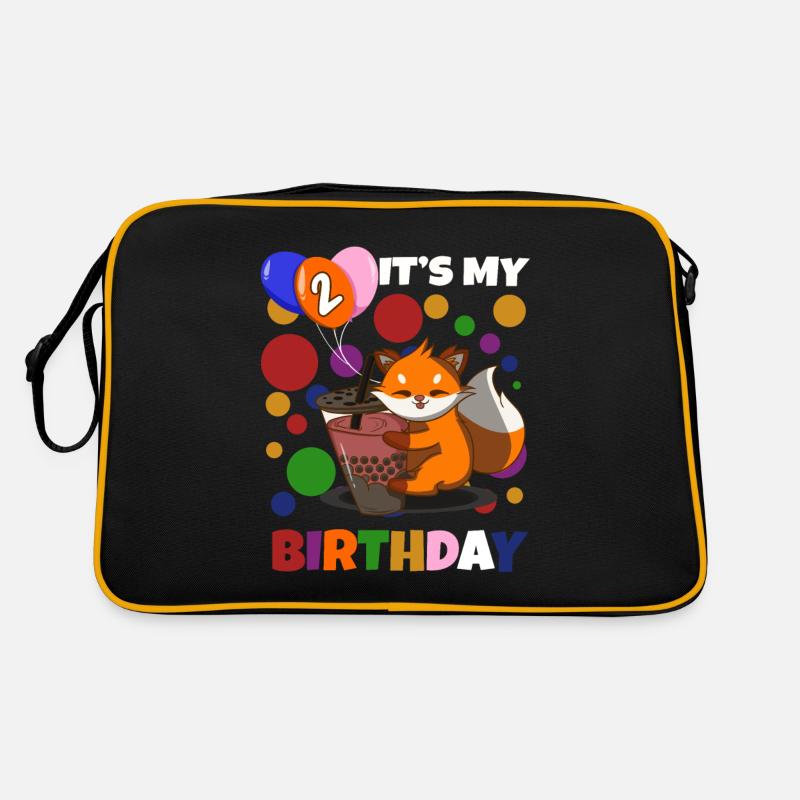 2e anniversaire Fox Sac Retro