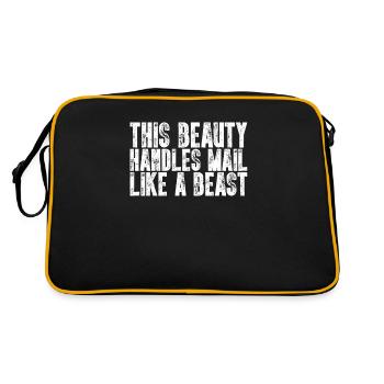 front 67871608382146343 - Retro Bag - black/gold - Back