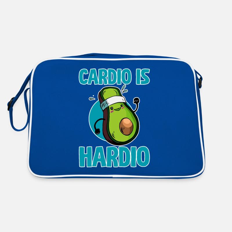 Cardio Is Hardio 4 Retro Tasche