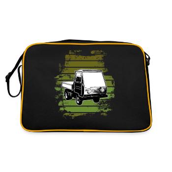 Multicar M25 Multicar Nouveaux camions Multricar - Sac Retro - noir/or - Dos