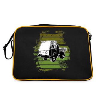 Multicar M25 Multicar Nouveaux camions Multricar - Sac Retro - noir/or - Dos