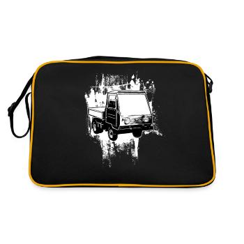 Multicar M25 Multicar Nouveaux camions Multricar - Sac Retro - noir/or - Dos