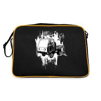 Multicar M25 Multicar Nouveaux camions Multricar - Sac Retro - noir/or - Dos