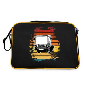 Multicar M25 Multicar Nouveaux camions Multricar - Sac Retro - noir/or - Dos