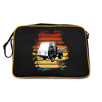 Multicar M25 Multicar Nouveaux camions Multricar - Sac Retro - noir/or - Dos