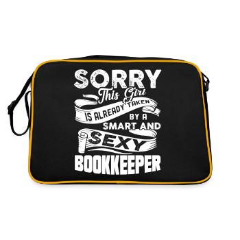 Bookkeeper Taken By Bookkeeper - Retro Bag - black/gold - Back