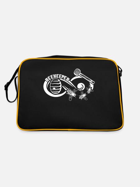 Beekeeper Infinity Beekeeper - Retro Bag - black/gold - Back