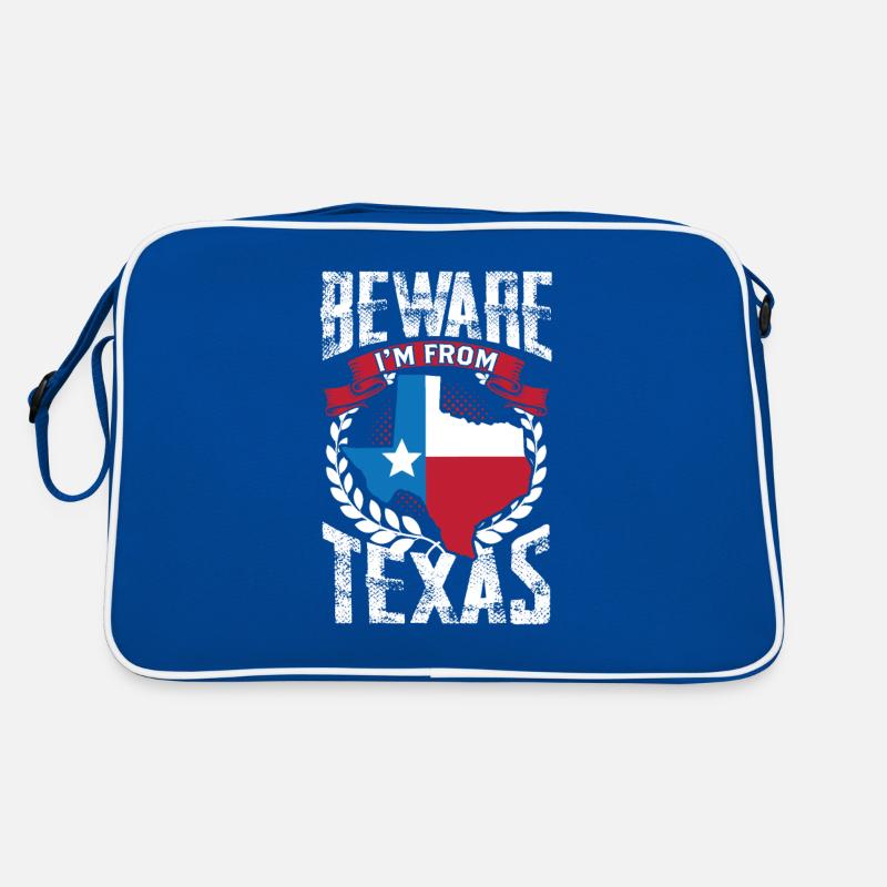Attention: I'm from Texas Texan Texan Retro Bag