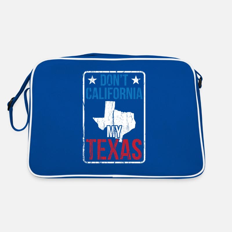 California Texas Texan Texan Pride Sayings Retro Bag