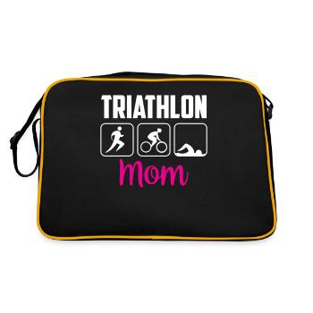 Triathlon Mama Triathlons Triathlète Triathlète - Sac Retro - noir/or - Dos